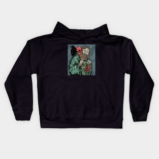 the grandfather witch Kids Hoodie